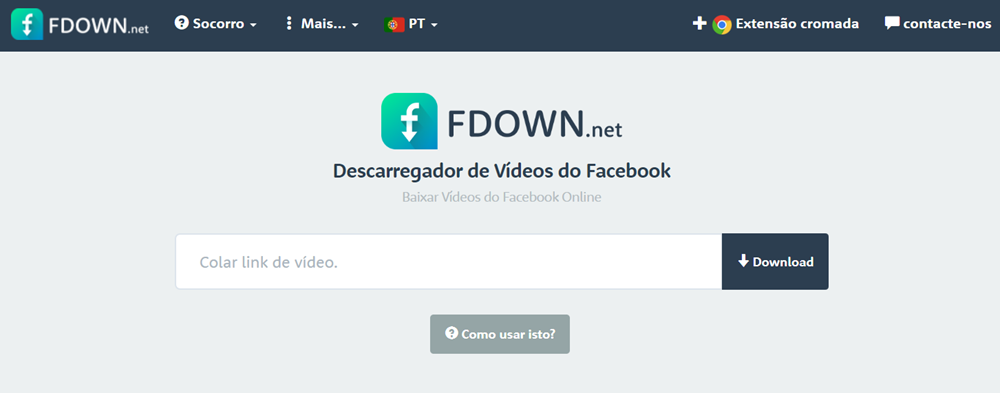 fbdown video downloader chrome